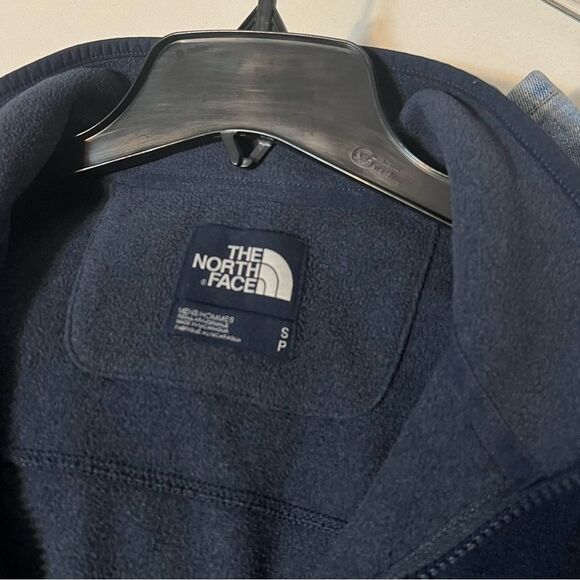 The North Face Alpine Fleece Lightweight Jacket in Navy Blue Size Mens Small - Picture 7 of 11